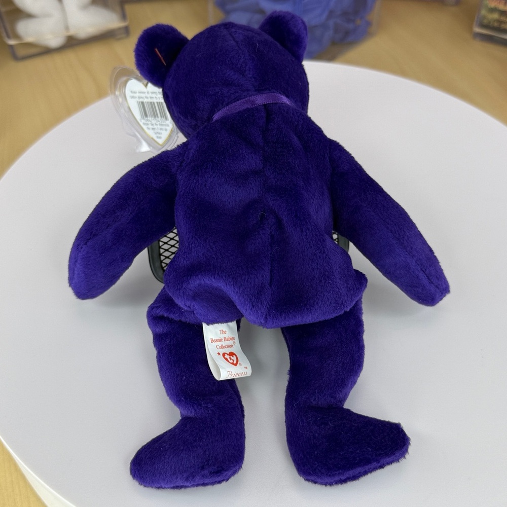 👑❤️No Tush Stamp - 1997 Princess Diana Beanie Baby - China PE - MWMT - Picture 13 of 16